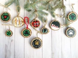 Wooden Christmas Ornaments Ideas