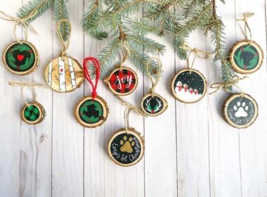 Wooden Christmas Ornaments Ideas