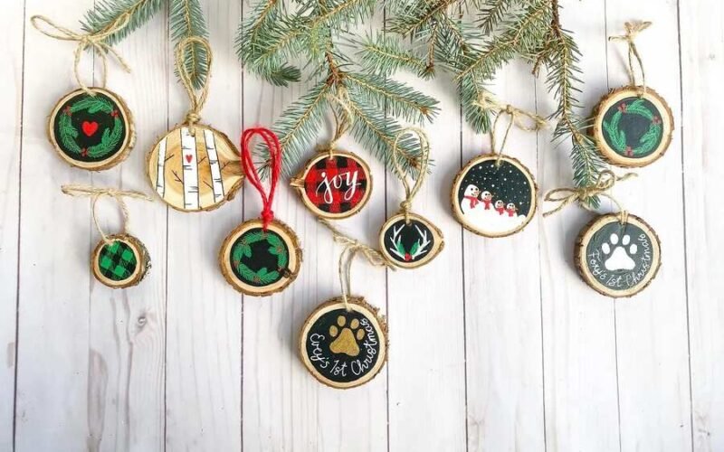 Wooden Christmas Ornaments Ideas