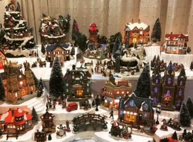 DIY Christmas Village Display Ideas