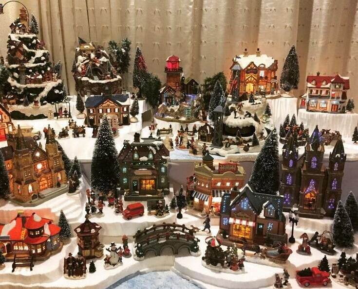 DIY Christmas Village Display Ideas