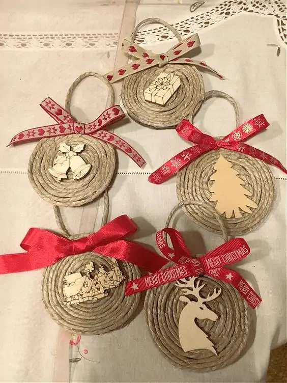 Jute Twine Ornaments