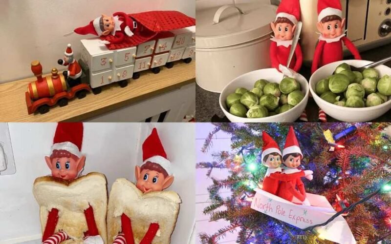 Last-minute Elf on the Shelf Ideas