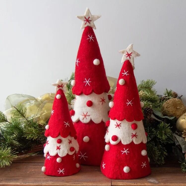 Soft Felt Christmas Tree Topper