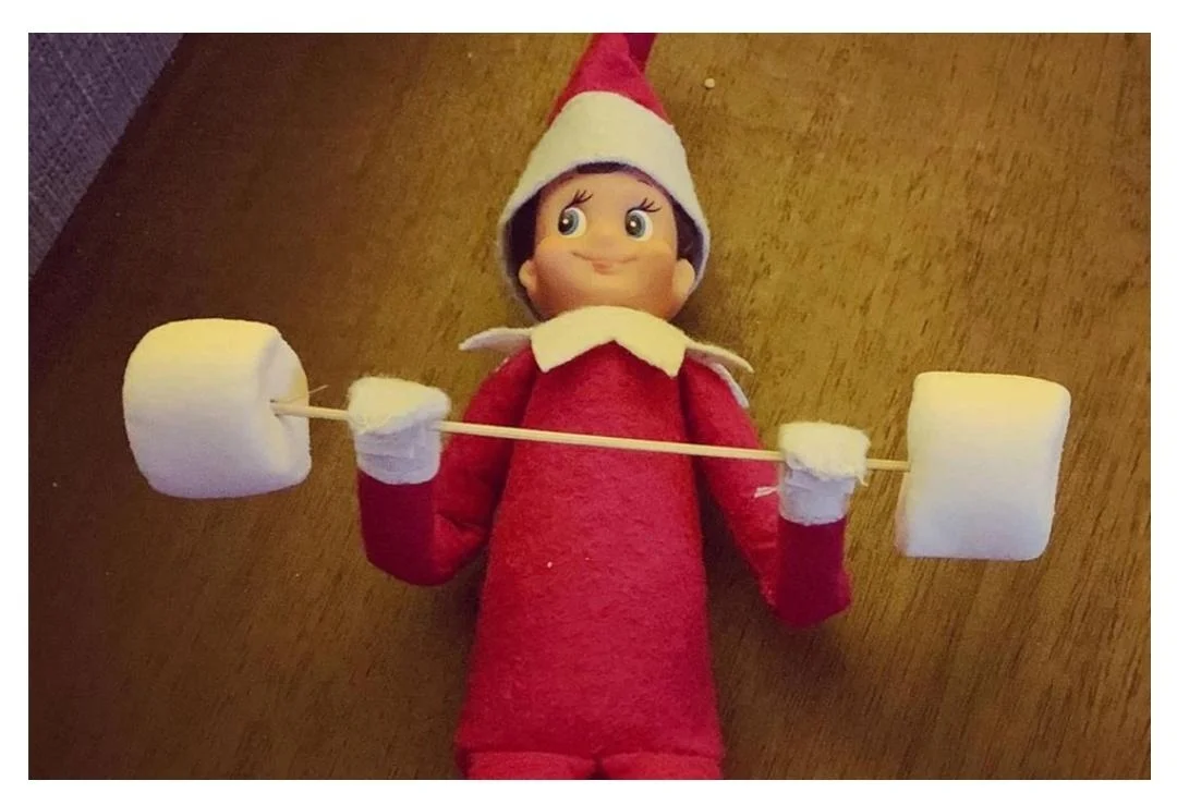 Elf Starts Working Out