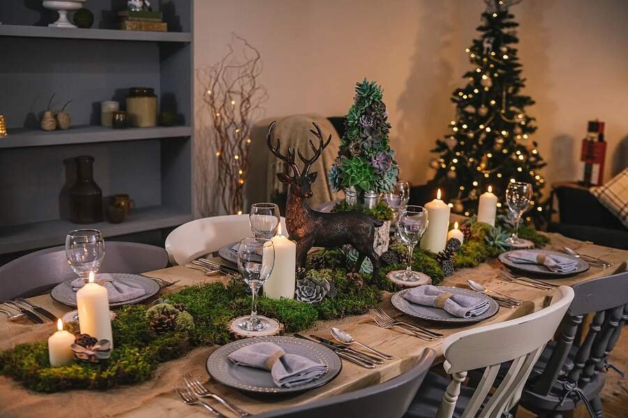 Christmas table decoration ideas