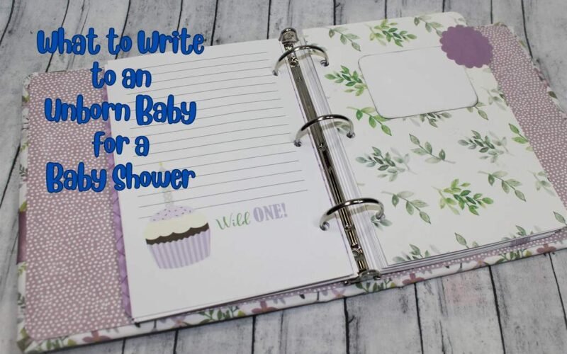 What to Write to an Unborn Baby for a Baby Shower