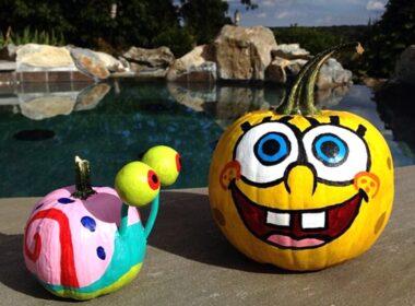 Non-carving Disney Pumpkin Paintings