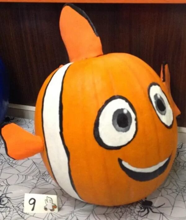 Colorful Finding Nemo Pumpkin