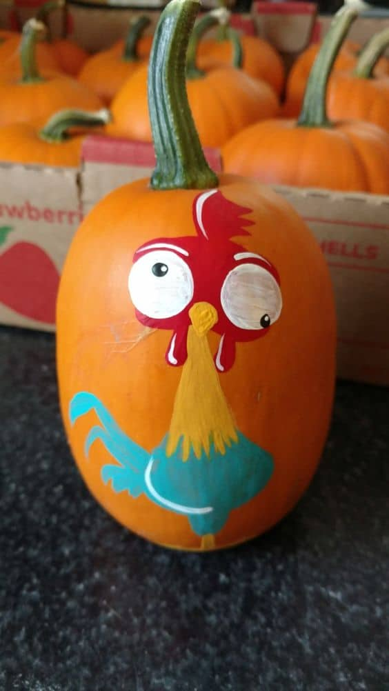  Fun Heihei Pumpkin