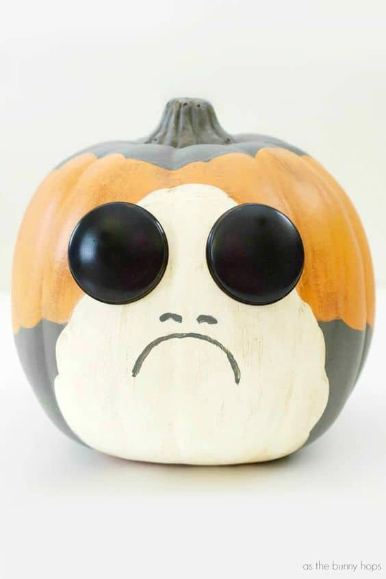 Porg pumpkin